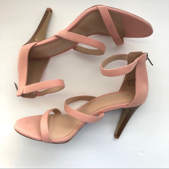 Kelly and Katie new pink heels straps 8.5 KK Cleo - Picture 3 of 8